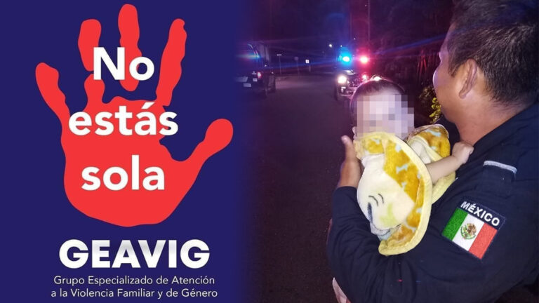 Policías De Solidaridad Al Rescate De Un Bebé Abandonado