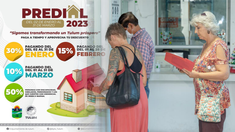 Tulum Ofrece Importantes Descuentos En El Pago Del Impuesto Predial