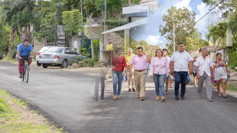 Con El Apoyo De Empresarios Renuevan Calles De Coba