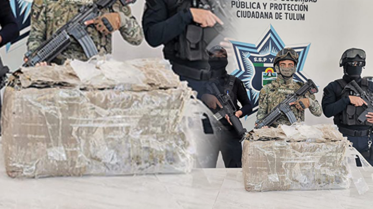 Aseguran Mega Paquete De Droga Encallada En Playas De Tulum