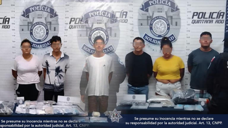 Caen Seis Por Narcomenudeo En Solidaridad
