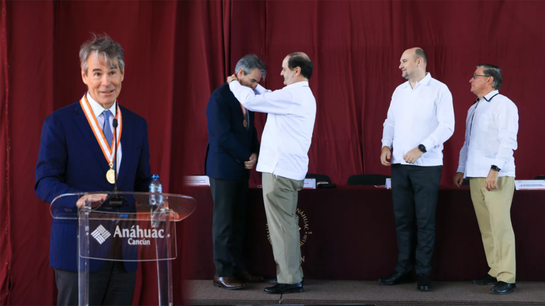 Otorgan La Primer Medalla Anáhuac De Medicina