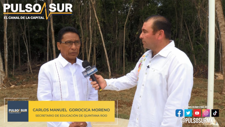 “En Quintana Roo Se Trabaja Para El Fortalecimiento De La Educación”, Carlos Manuel Gorocica, Titular De La SEQ