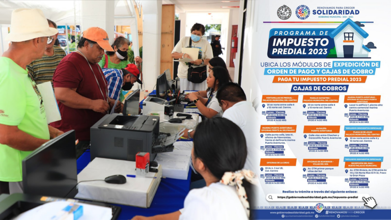 Solidaridad: Últimos Días Para Aprovechar Los Descuentos En El Pago Del Predial