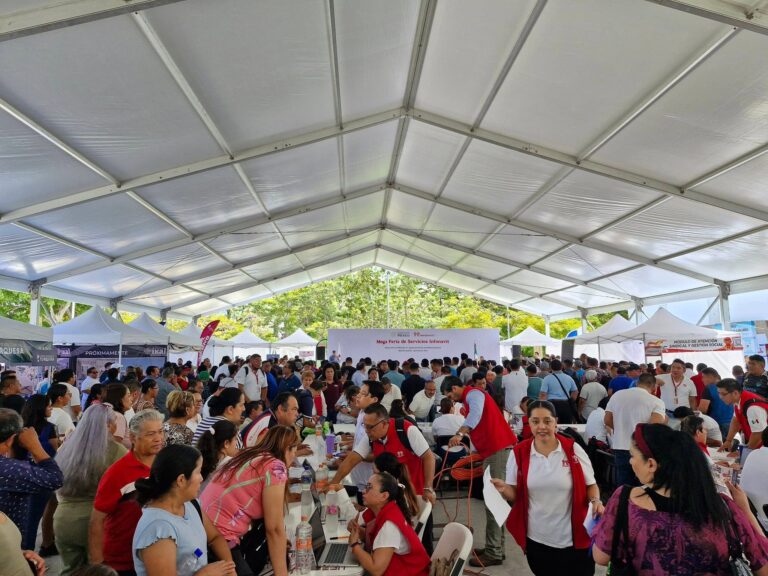 Inicia en Cancún la Mega Feria de Servicios Infonavit; acercan trámites y asesoría a la ciudadanía