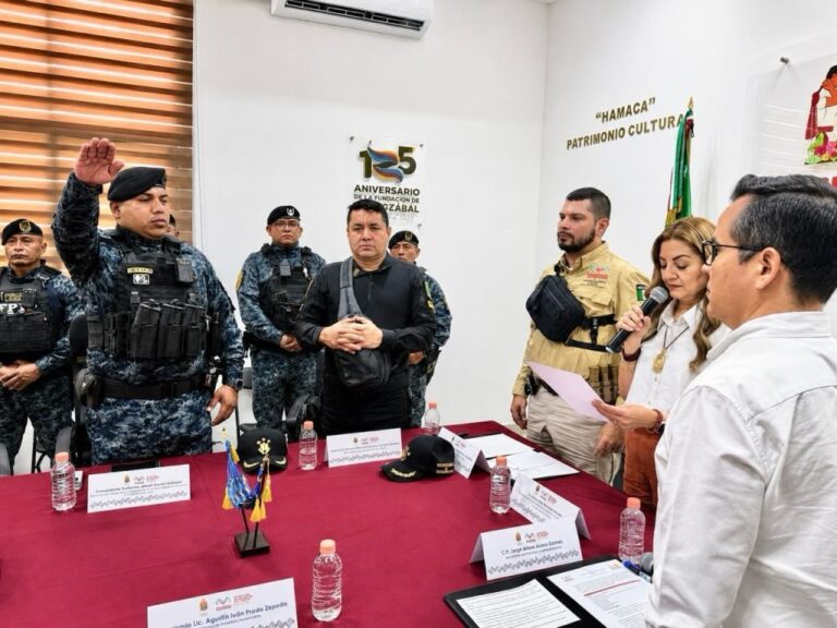 La paz en Berriozábal se fortalece con instituciones unidas y mando: Óscar Aparicio