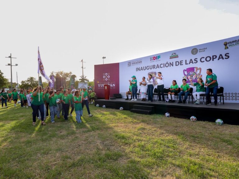 Inician Copas del Mundial Social 2026 con participación incluyente en Yucatán