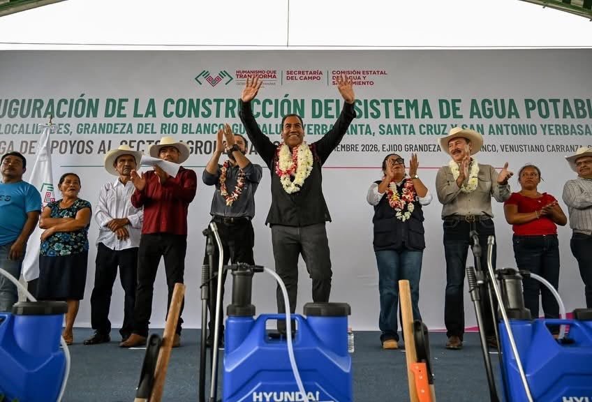 Eduardo Ramírez fortalece el bienestar y la productividad del campo en Venustiano Carranza