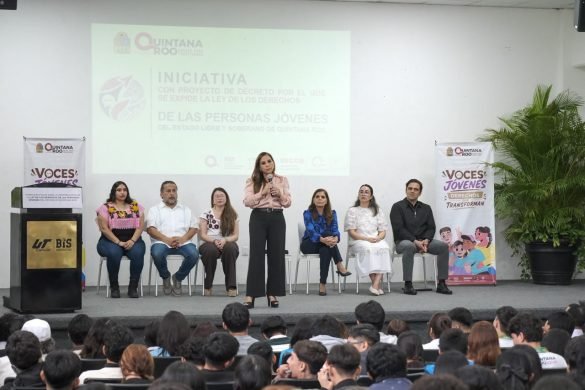 Convoca Mara Lezama a jóvenes de Quintana Roo a participar en la nueva ley de sus derechos